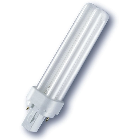 Osram DULUX D Leuchtstofflampe Leuchtmittel G24d-2 Lampe 18W/827 Interna Warmweiß