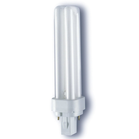 Osram DULUX D Leuchtstofflampe Leuchtmittel G24d-2 Lampe 18W/827 Interna Warmweiß