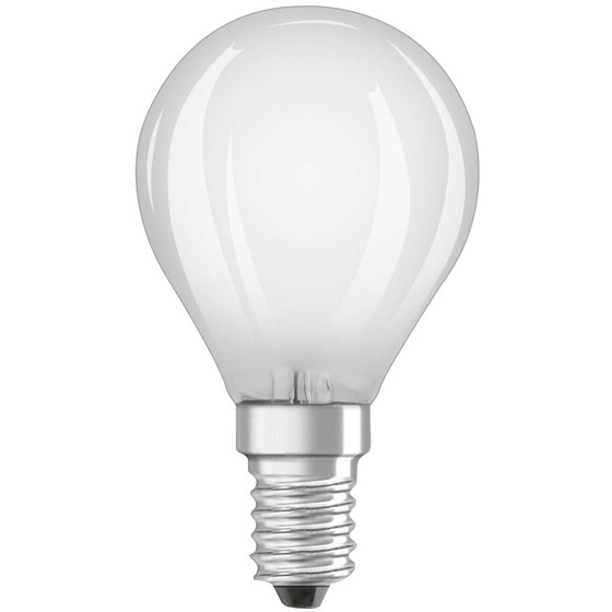 Bellalux LED Classic P25 Filament Lampe E14 Leuchtmittel 2,5W=25W Warmweiß matt