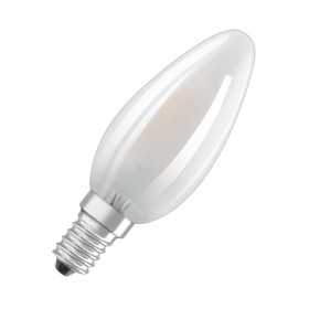 Bellalux LED Classic B40 Filament Kerze E14 Leuchtmittel 4W=40W Warmweiß matt