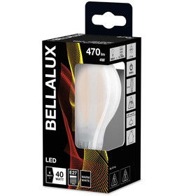 Bellalux LED Classic A40 Filament Lampe E27 Leuchtmittel 4W=40W Warmweiß matt