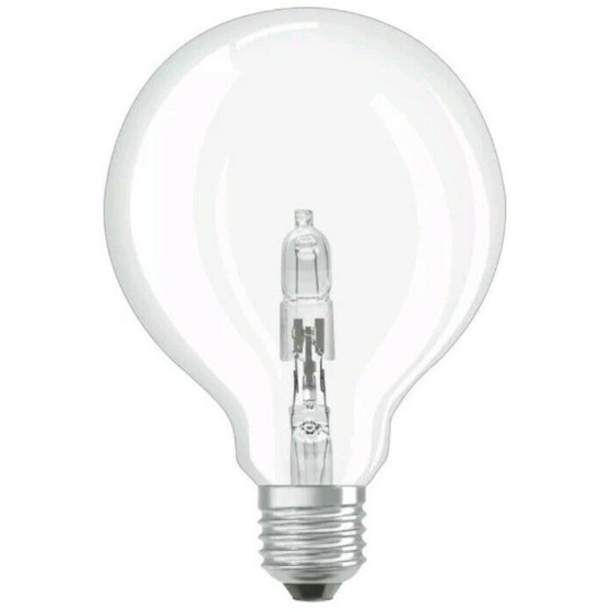 Osram Halogen Lampe Globe G95 Leuchtmittel E27 Dimmbar 57W=75W Warmweiß Glas