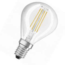 Neolux LED Filament Lampe E14 Leuchtmittel 2W=20W Warmweiß klar
