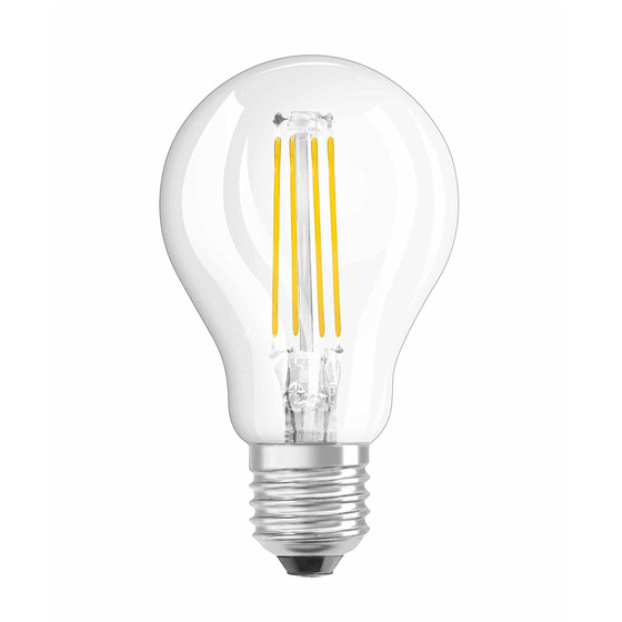 LED Retrofit Classic P40 Glühbirne Filament E27 4W=40W...