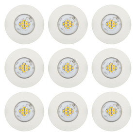 9 x Light Topps LT1595910 LED Einbauleuchte mit...