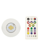 9 x Light Topps LT1595910 LED Einbauleuchte mit Farbwechsel RGB 8,5W Weiss IP65