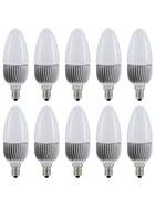 10 x Paulmann 280.74 Power LED Kerze 3W E14 warmweiß