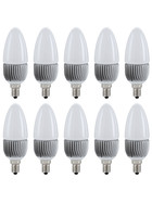 10 x Paulmann 280.74 Power LED Kerze 3W E14 warmweiß