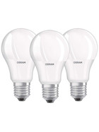 3x Osram LED Base Classic A75 E27 Leuchtmittel 11W=75W Lampe Warmweiß