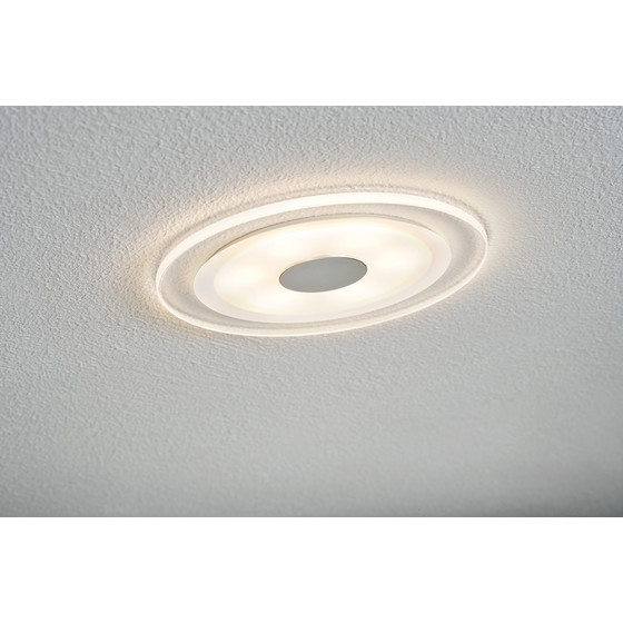 Paulmann 926.54 Einbauleuchten Set Whirl Rund LED 3x6W...