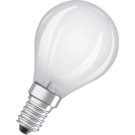 Osram LED Retro Leuchtmittel Lampe E14 Warmwei (2700K) 4W=40W Matt 2er Set