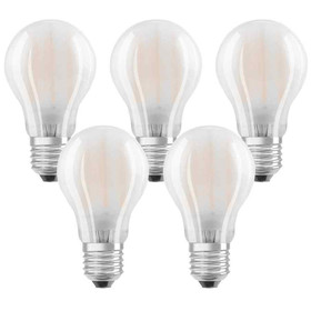 5x Osram LED Base Classic A60 E27 Leuchtmittel 7W=60W...