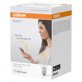 Osram LED Smart Filament Edison E27 Lampe 5,5W=50W Bluetooth Warmweiss Dimmbar