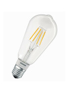 Osram LED Smart Filament Edison E27 Lampe 5,5W=50W Bluetooth Warmweiss Dimmbar