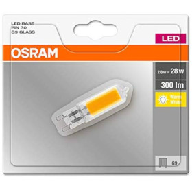 Osram LED Base Pin 30 Stiftsockel Lampe 2,8W=28W Leuchtmittel G9 Warmweiß 220V