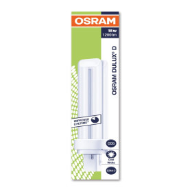 Osram DULUX D Leuchtstofflampe Leuchtmittel G24d-2 Lampe 18W/840 Kaltweiß
