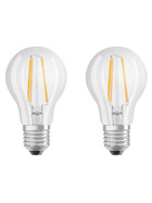 2x Osram LED Star Classic A40 Filament Lampe E27 Leuchtmittel 4W=40W Warmweiß