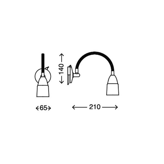 Briloner 2097-018 SPLASH LED Bad Spiegelleuchte 1-flammig...