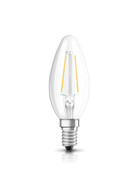 2x Osram LED Star Classic Kerze Filament Lampe E14 Leuchtmittel 2,5W=25W Warmweiß
