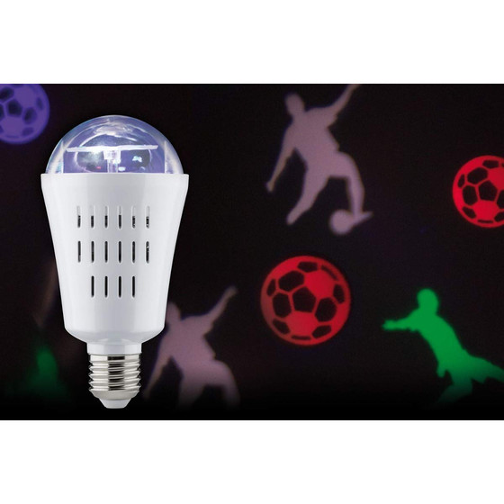 Paulmann 285.51 LED Lampe Fuballspieler 3,5W E27 Multicolor Kinder Leuchtmittel