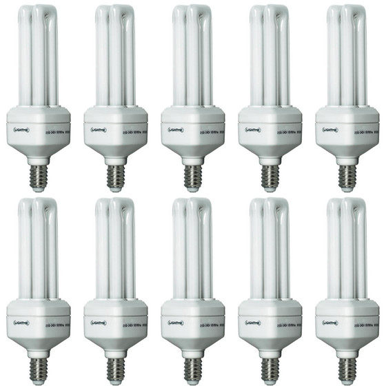 10 x Light Me LM84004 Energiesparlampe 5W E14 warmweiss