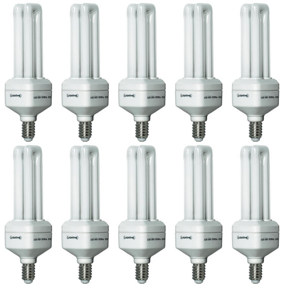 10 x Light Me LM84004 Energiesparlampe 5W E14 warmweiss