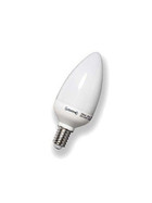 LightMe LM84200 Energiesparlampe Kerze Matt E14 3W Warmweiß (2700K) Leuchtmittel