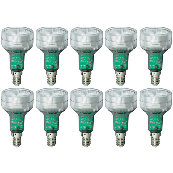 10 x Light Me LM84300 Energiesparlampe Reflektor Strahler Spot 7W E14 Warmweiß