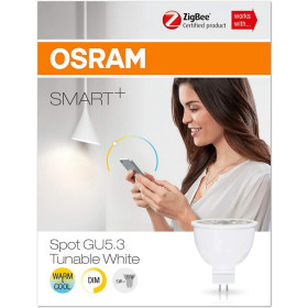OSRAM SMART+ Spot LED Reflektor GU5,3 Tunable White 5W ZigBee Dimmbar Leuchtmittel