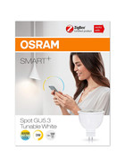 OSRAM SMART+ Spot LED Reflektor GU5,3 Tunable White 5W ZigBee Dimmbar Leuchtmittel