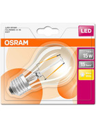 Osram LED Retrofit Classic A15 Lampe E27 Leuchtmittel 1,2W=15W Warmweiß klar