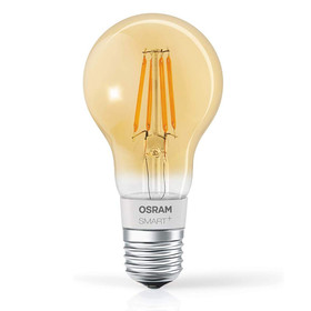 OSRAM SMART+ LED Filament Gold Bluetooth E27 Lampe 5,5W=50W Warmweiß Dimmbar