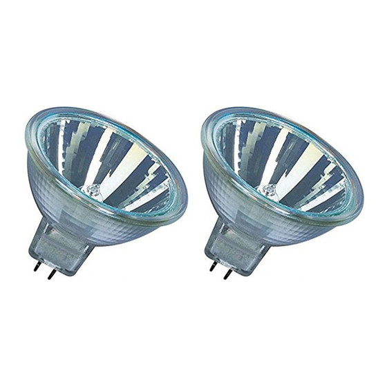 2er-Pack Osram DecoStar Halogen-Reflektor GU4 dimmbar 12V...