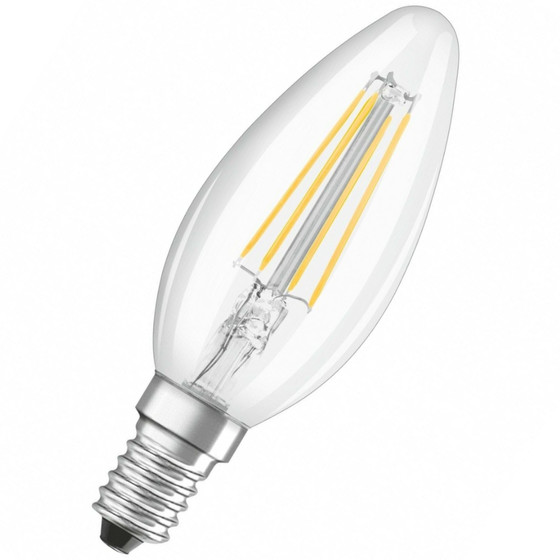 Osram LED Star Classic Kerze B60 Lampe E14 Leuchtmittel 7W=60W Warmweiß klar