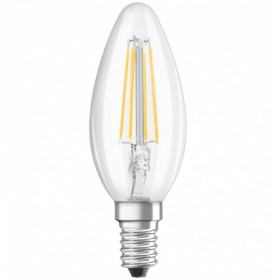 Osram LED Star Classic Kerze B60 Lampe E14 Leuchtmittel 7W=60W Warmweiß klar
