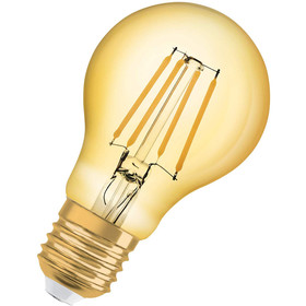 OSRAM LED Vintage Leuchtmittel E27 6,5W=50W Warmweiß (2400K) Filament Gold