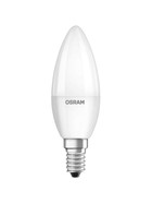 Osram LED Star Classic B40 Kerzen Lampe Matt E14 5,8W=40W Kaltweiß Leuchtmittel