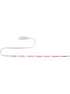 Paulmann 704.57 LED Stripe Band 1,5W Rot/Weiß 30cm USB-Anschluss Kunststoff