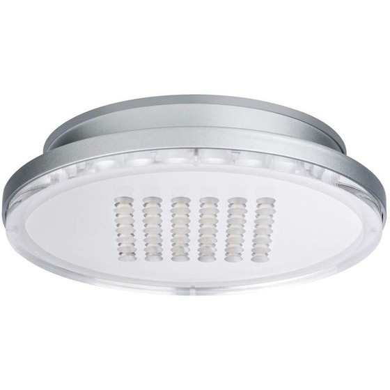 Paulmann 927.90 LED Aufbaupanel Einbauleuchte 10W Warmwei Aluminium Dimmbar