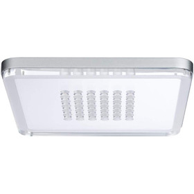 Paulmann 927.91 LED Aufbaupanel Einbauleuchte 10W Warmweiß Aluminium Dimmbar