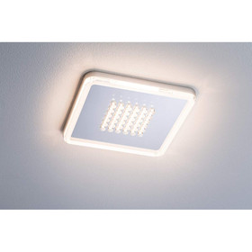 Paulmann 927.91 LED Aufbaupanel Einbauleuchte 10W Warmweiß Aluminium Dimmbar