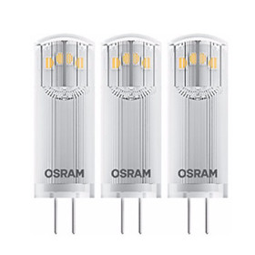 3x Osram LED Base Pin20 Stiftsockel Lampe G4 Leuchtmittel 1,8W=20W Warmweiß 12V