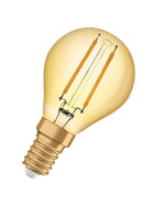 Osram LED Vintage 1906 Filament Lampe E14 Leuchtmittel 1,5W=12W Gold Warmweiß