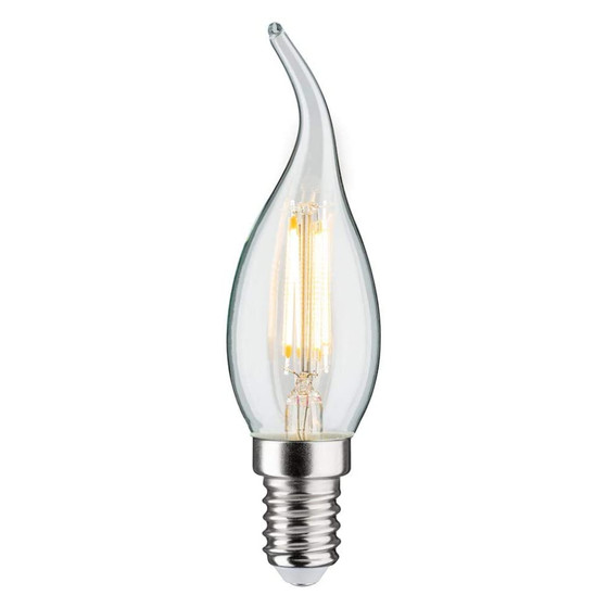 Paulmann 285.08 LED Filament Kerze Windstoß 4,5W Leuchtmittel E14 Lampe Dimmbar