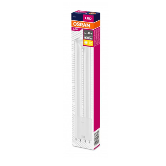 Osram Dulux L 18 LED HF 2G11 4Pin Stecksockellampe 7W=18W Stablampe Warmwei