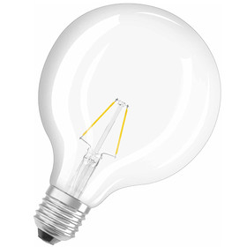 Osram LED Retrofit Classic Globe125 Filament E27 Lampe...