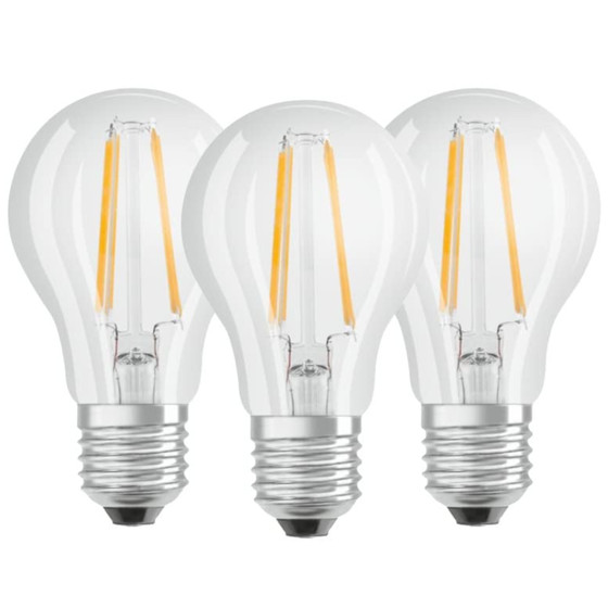 3x Osram Base LED Classic Leuchtmittel E27 Lampe 6W=60W Neutralweiß