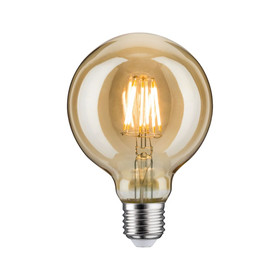 Paulmann 287.16 LED Vintage Globe95 Retrolampe 6,5W E27 Goldlicht 2500K Filament