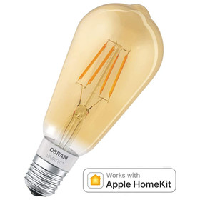 OSRAM SMART+ LED Filament Gold Bluetooth E27 Lampe...