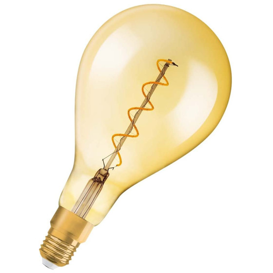 OSRAM LED Vintage 1906 Big Grape Leuchtmittel E27 Lampe 5W=28W Warmweiß Gold